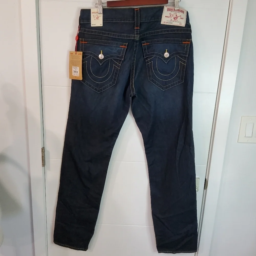 True Religion Skinny WFLP Old Multi Size 34